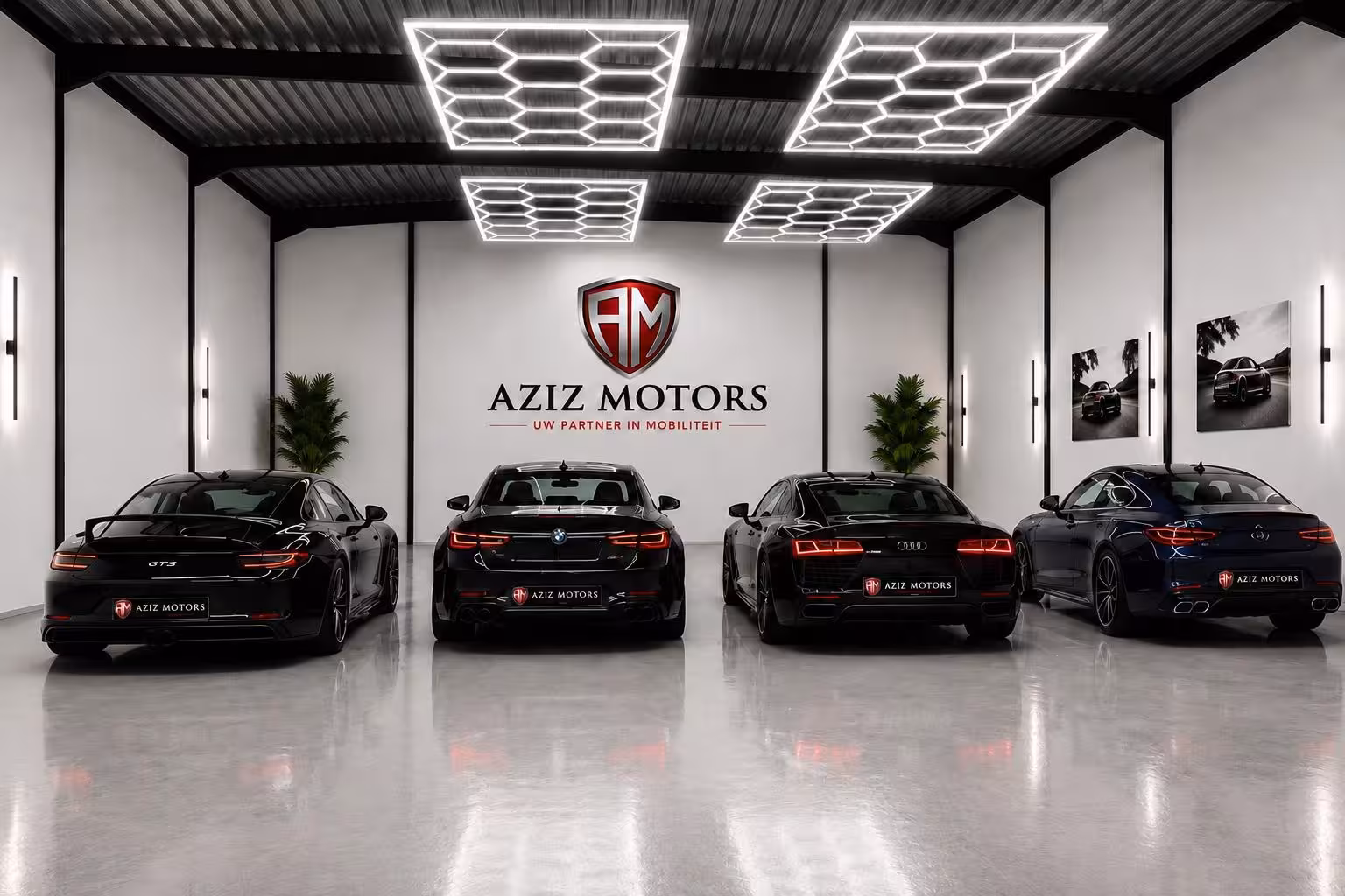 Aziz Motors showroom